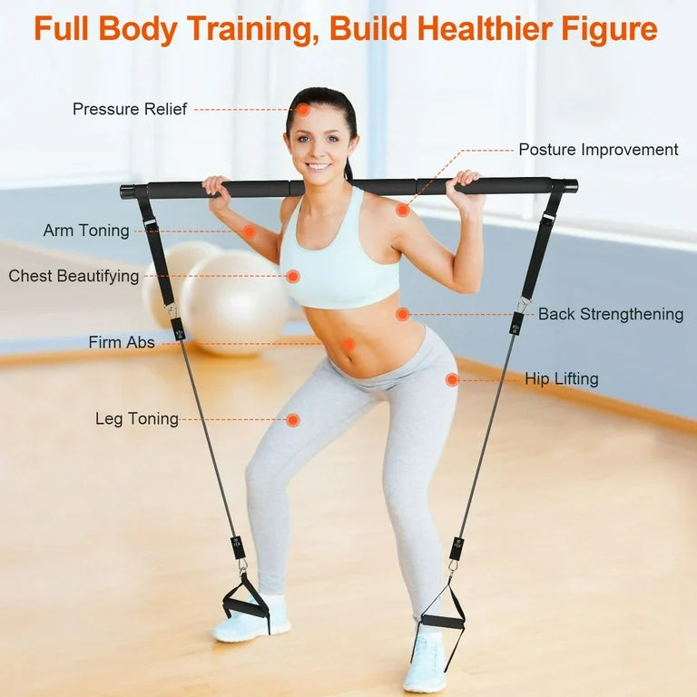 Pilates toning bar sale